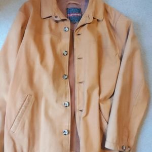 Waterproof suede jacket
